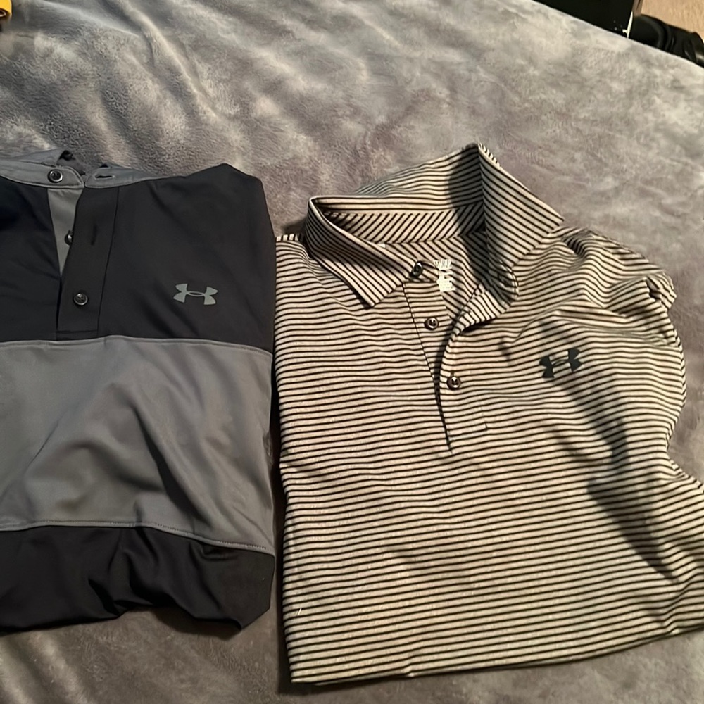 under armour collared shirts